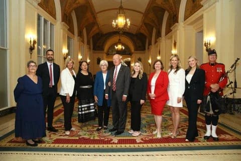 The luncheon with U.S. Ambassador Peter Hoekstra