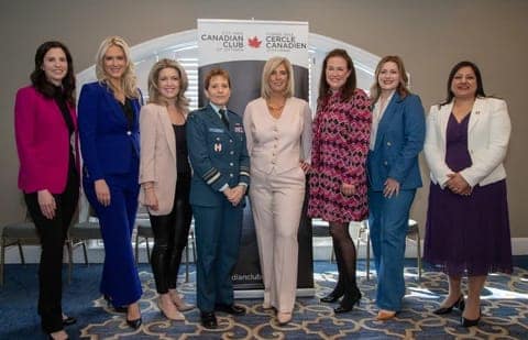 The International Women’s Day panel